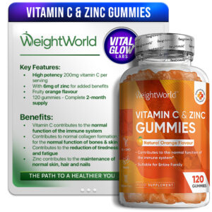vitamin c & zinc gummies